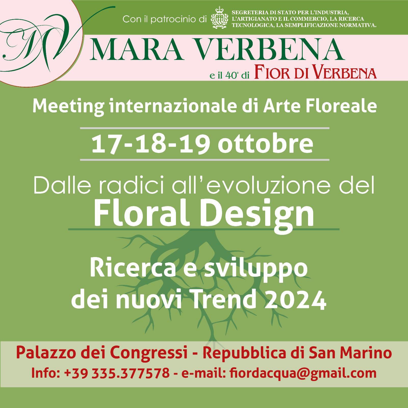 San Marino capitale del Floral Design Internazionale 